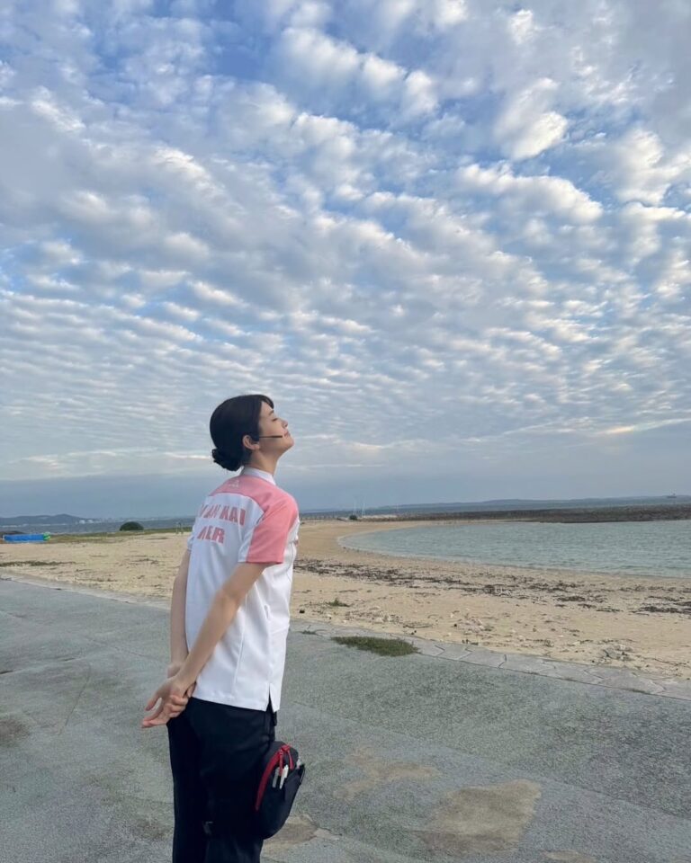 生見愛瑠🌈美しい空と海に感動！✨