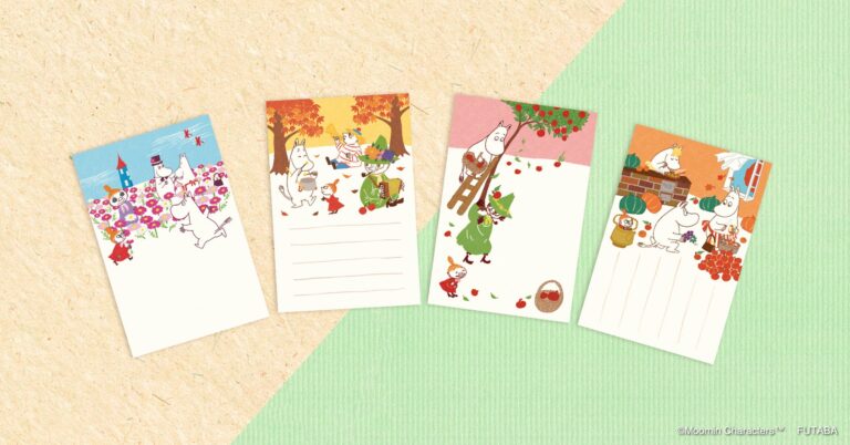 秋のムーミンはがき、発売決定！