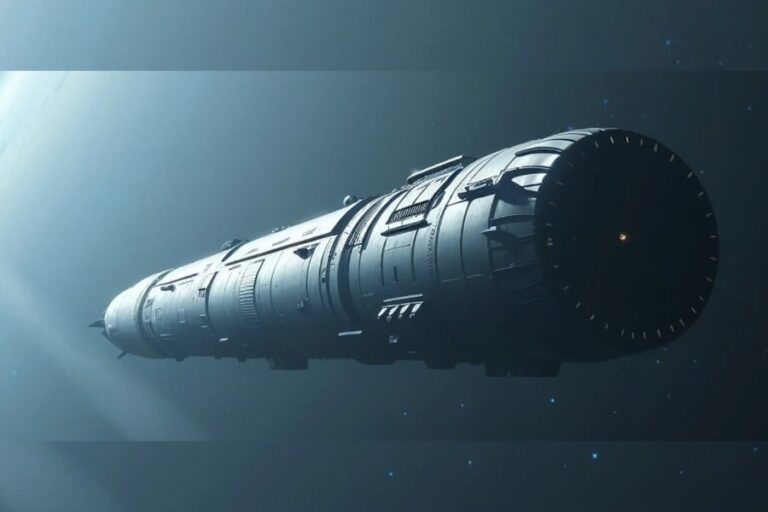 「全長58kmの宇宙船、2400人を宇宙へ！」