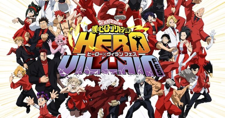 「ヒロアカ」フェス、26キャラ大集合の新ビジュアル！