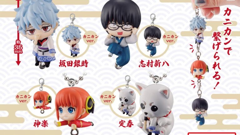 「銀魂」マスコット登場！銀時たちがつなげる新商品◎