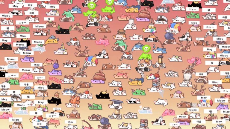 「最大100人でバンバン叩こう！『Bongo Cat』最新アップデート」