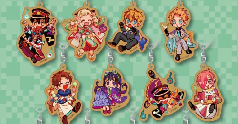 「花子くん」ミュージアム新グッズ！カラフル和装バッジ登場
