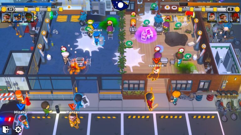 最大8人で荒らし合う『Kitchen Wars』無料配布中！