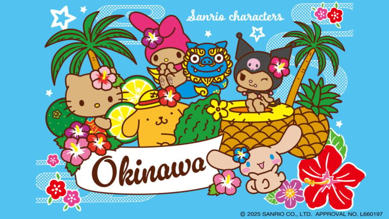 沖縄限定！サンリオキャラの日焼け姿登場✨