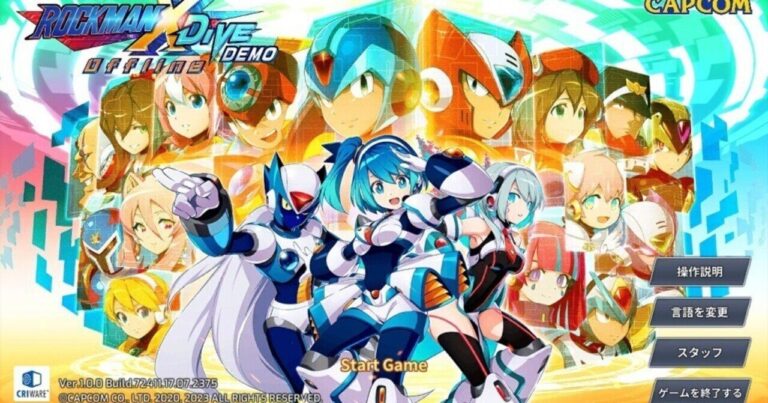 「ロックマンX DiVE Demo体験版レビュー: Steamで楽々操作！」