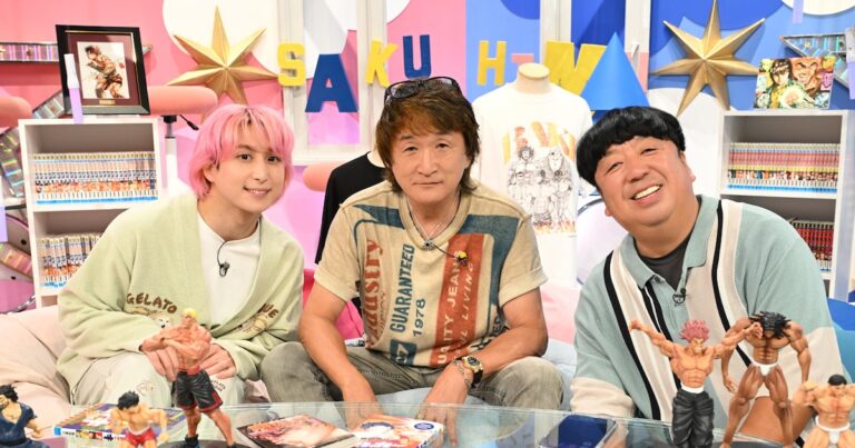 「刃牙」特集に板垣恵介登場！佐久間の格言とは？