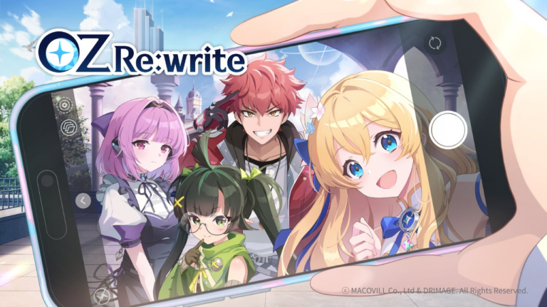 「OZ Re:write」事前登録20万人突破！ダウンロード開始！
