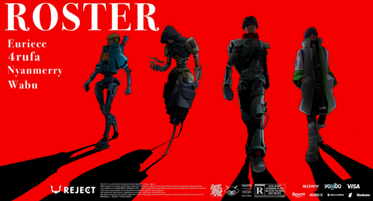 「REJECT」新メンバー加入！Apex新体制でSplit 2挑戦へ