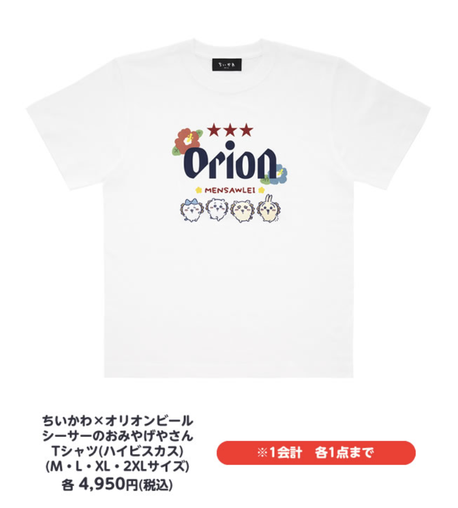 Tシャツ（ハイビスカス）