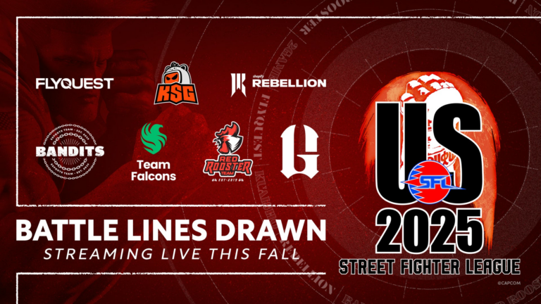 「ストリートファイターリーグ2025」出場チーム発表！