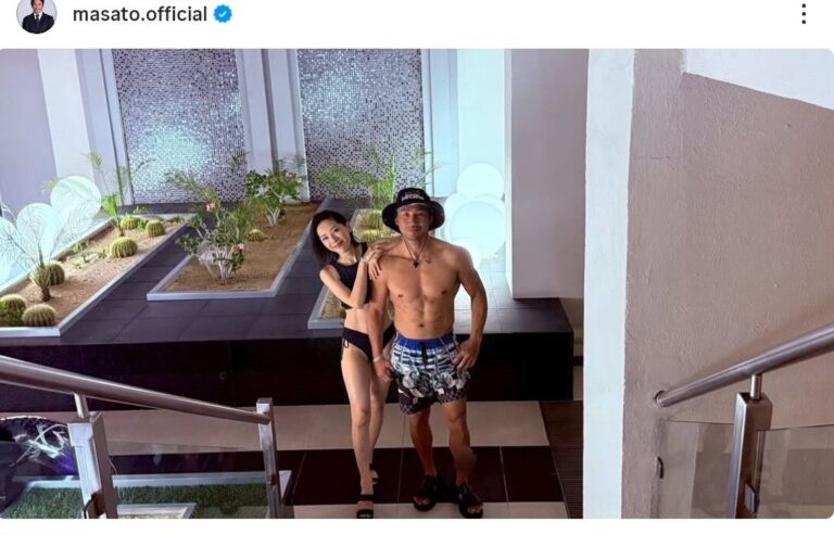 「魔裟斗＆矢沢心、魅力溢れる夫婦ショット！」