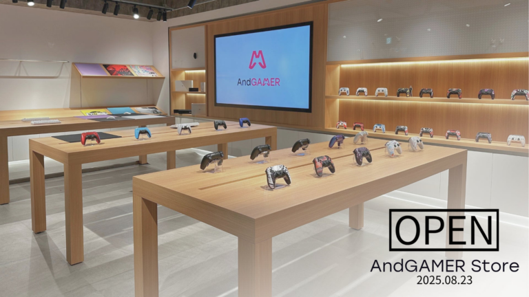 渋谷に「AndGAMER Store」オープン！ゲーミングデバイスを直に体験。