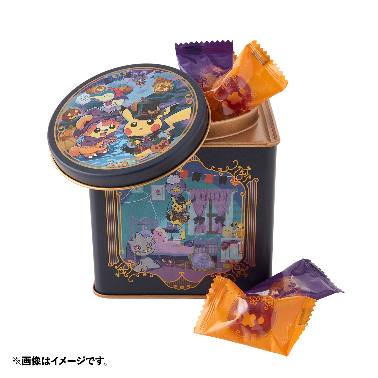 缶入りキャンディ
