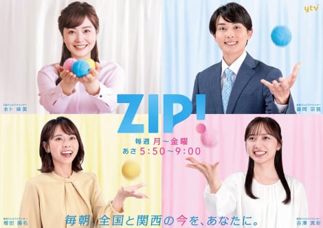 ZIP!関西ローカルパートビジュアル