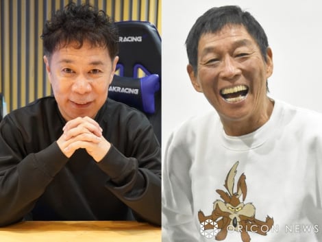 岡村隆史、明石家さんまの貴重なショット