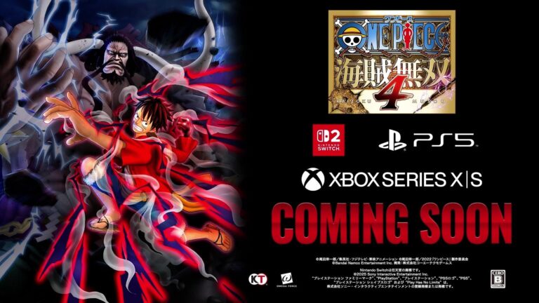 『ONE PIECE 海賊無双4』Switch2対応、2025年秋発売決定！PV公開！