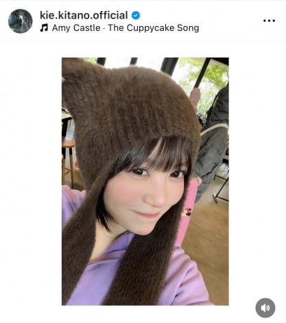 北乃きい「オタ活。ずっと楽しみにしていた日」（写真はインスタグラム ＠kie.kitano.official より）