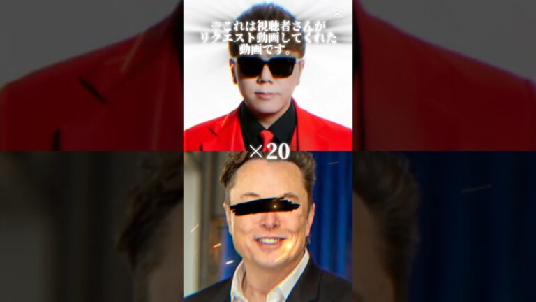 ヒカキンの総資産の何倍でイーロン・マスク総資産に勝てるのか？#ヒカキン #イーロンマスク #ツイッター