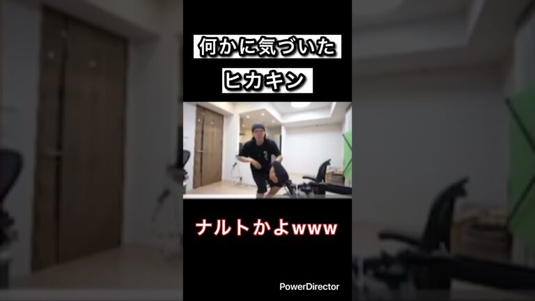 何かに気づいたヒカキンチャンネル登録おねがいします！#ひかきん #ヒカキン #shorts