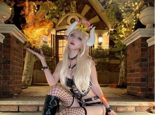 【画像】マリオのクッパのコスプレしてUSJに来た人、大炎上🔥