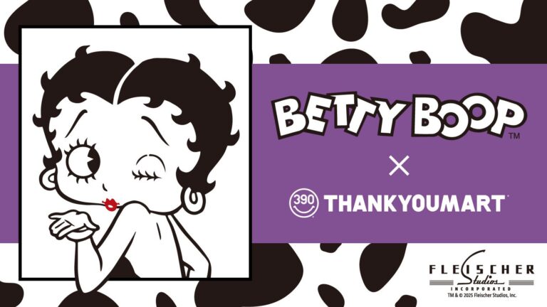 「ベティー ブープ™」新作登場！冬小物やカウ柄が390円で販売開始！
